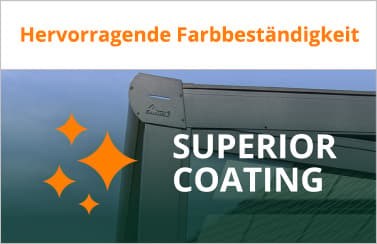 superior coating uberdachung
