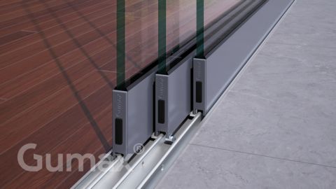 Gumax® Türmitnehmer 3-rail