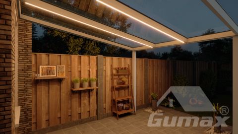 gumax lighting system 3.06m x 3.5m wit onder